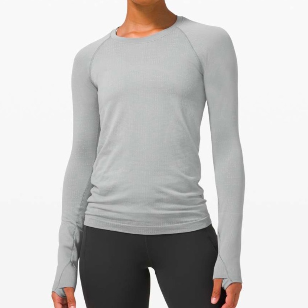 EUC $78 Lululemon Swiftly Tech Long Sleeve 2.0 Size 18